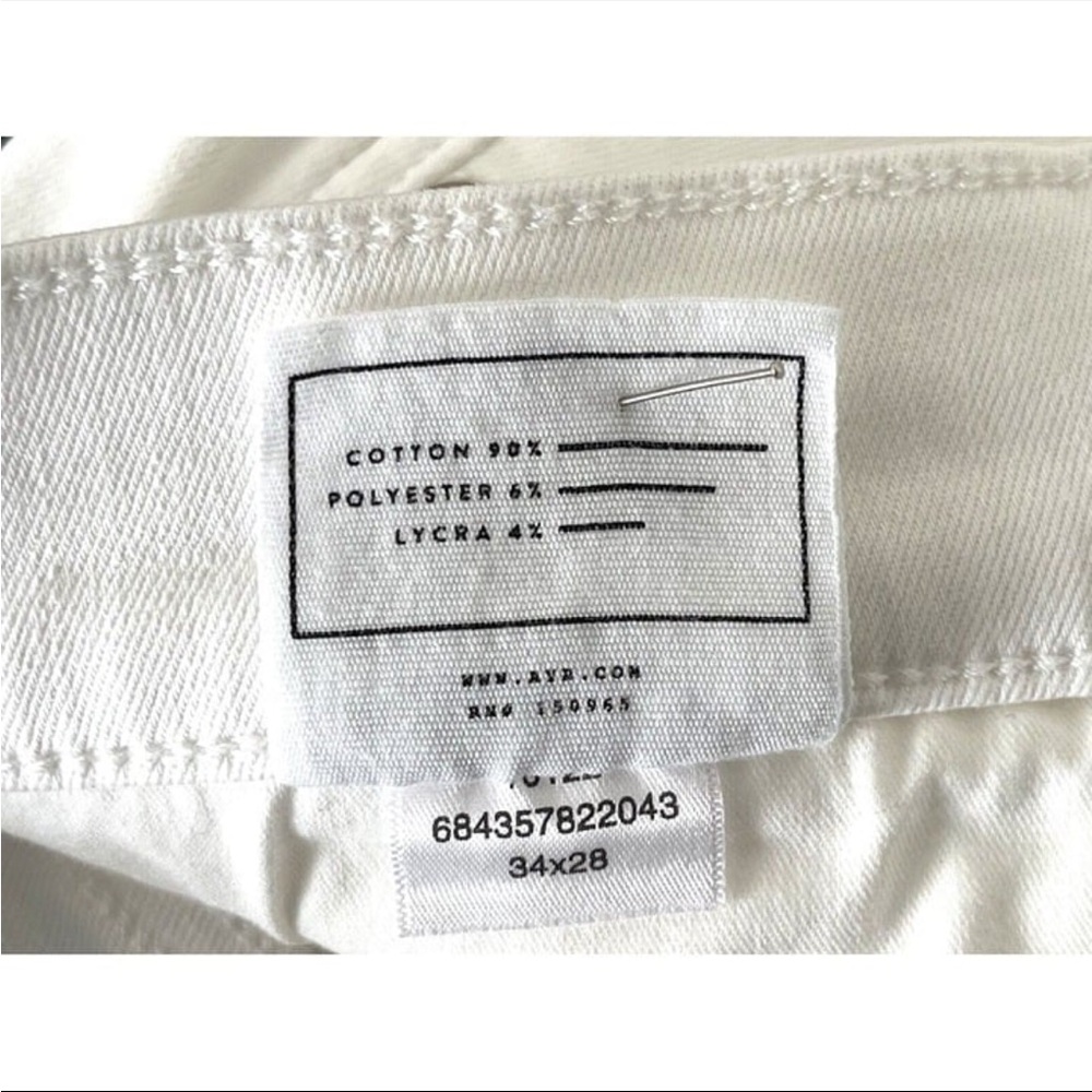 AYR The Chiller skinny white jeans 34 - Picture 9 of 12